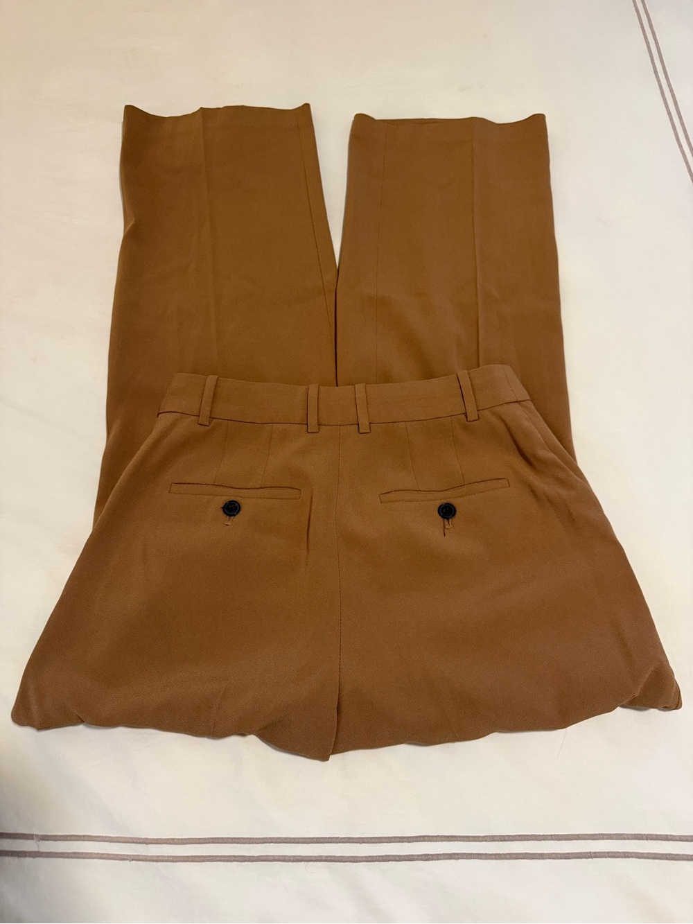 Aritzia Babaton High Rise Tan Trousers Size 4 - Picture 6 of 9